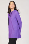 Hooded Classic Active Top - Violet