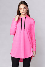 Hooded Fit PRO- Hot Pink