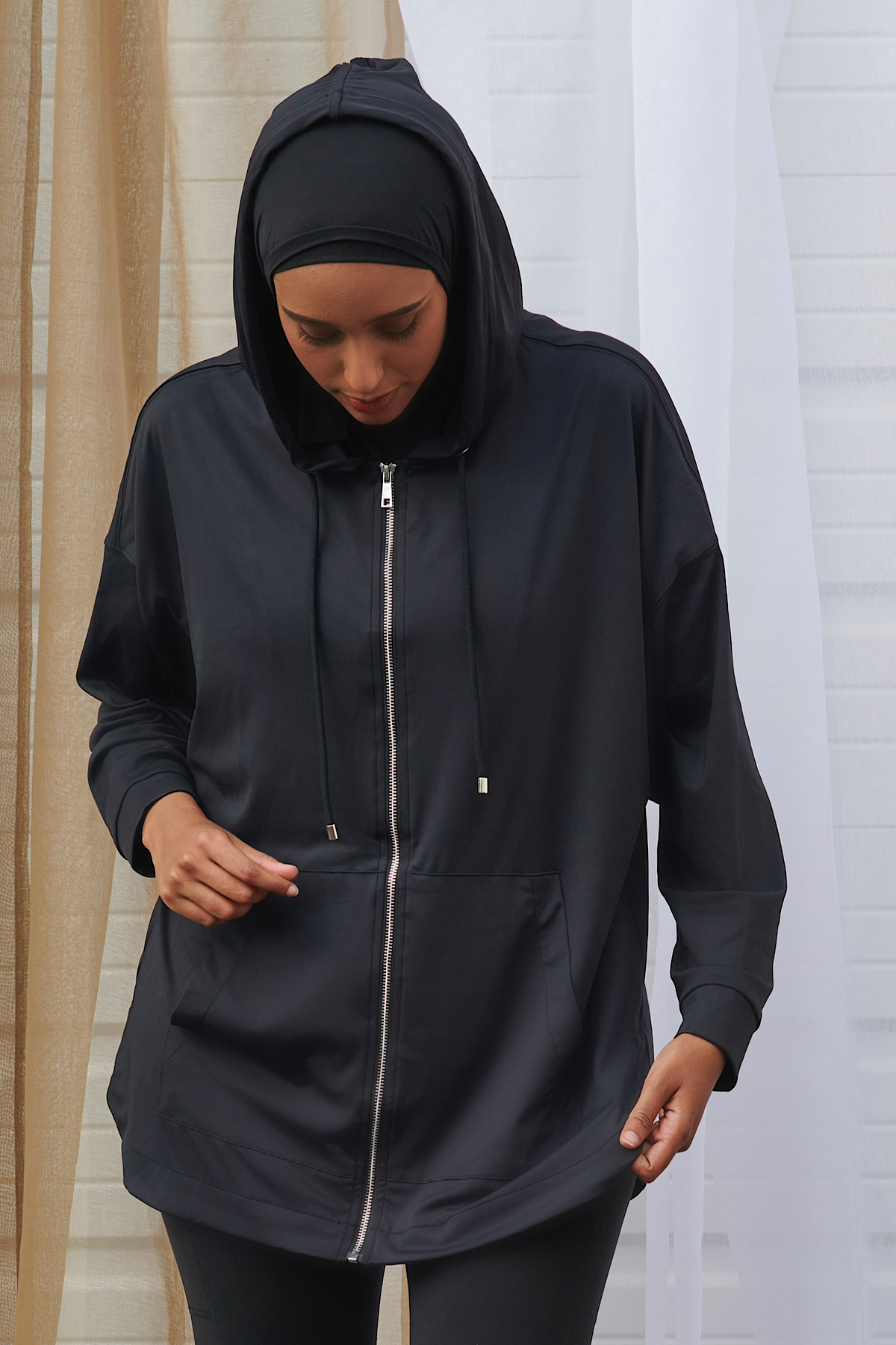 Soft Tech Full-Zip Hoodie - Jet