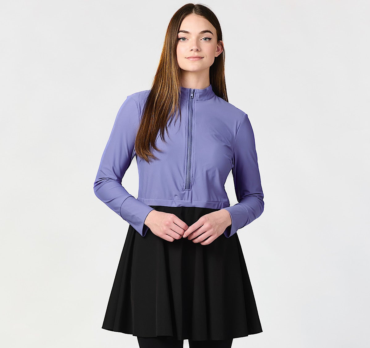Skive Swim Top - Wisteria