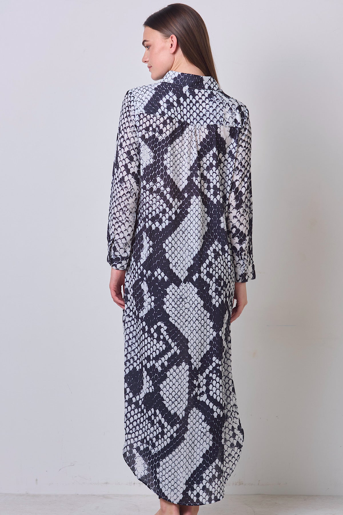 Soft Line Dress - Python