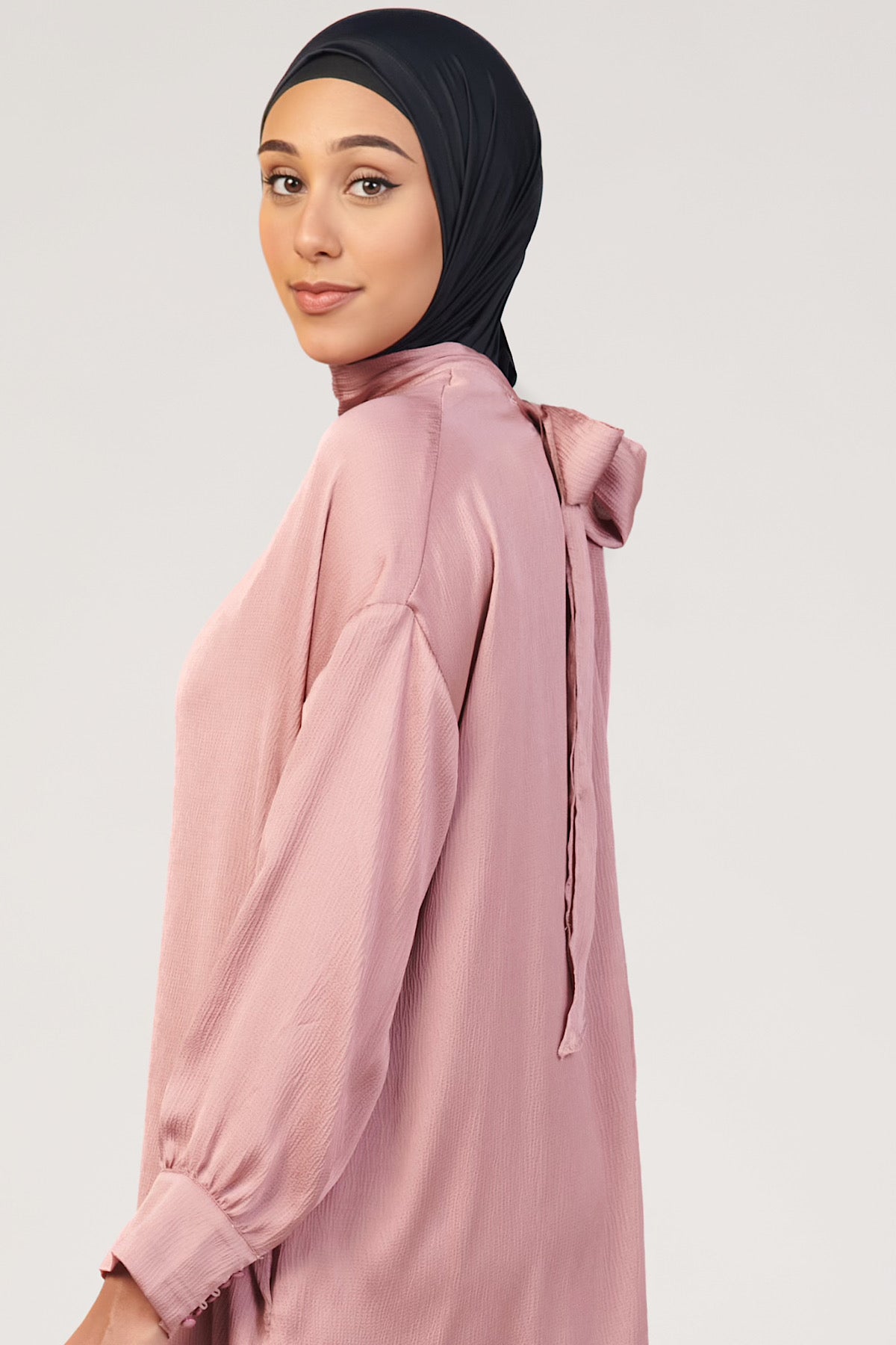 Eden Sash Maxi Dress - Rose