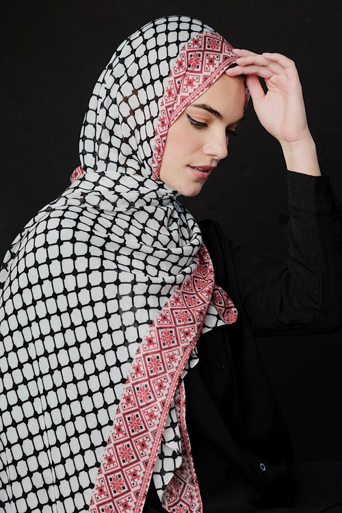 Modal Hijab - Keffiyeh