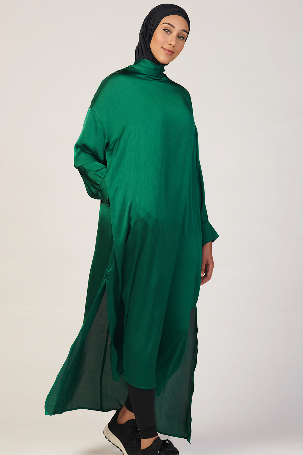 Eden Sash Maxi Dress - Emerald