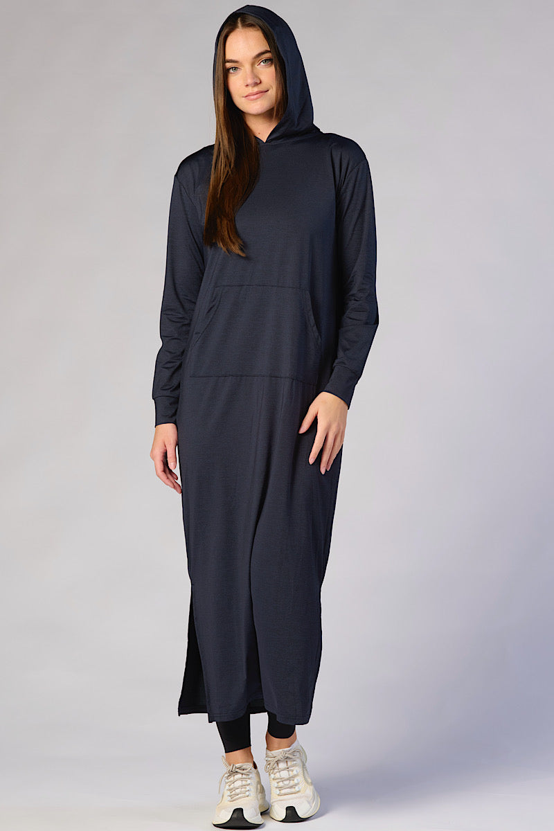 Hooded Fit PRO Dress - Navy