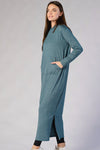 Hooded Fit PRO Dress - Teal