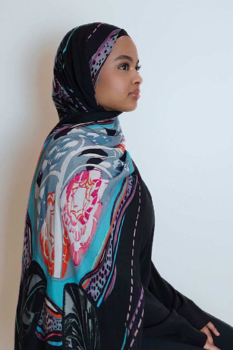 Modal Hijab - Summer Swirl