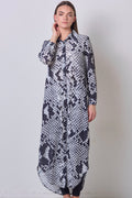 Soft Line Dress - Python