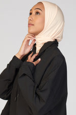 Snapback Active Jersey Hijab - Peach