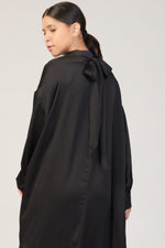 Eden Sash Maxi Dress - Black