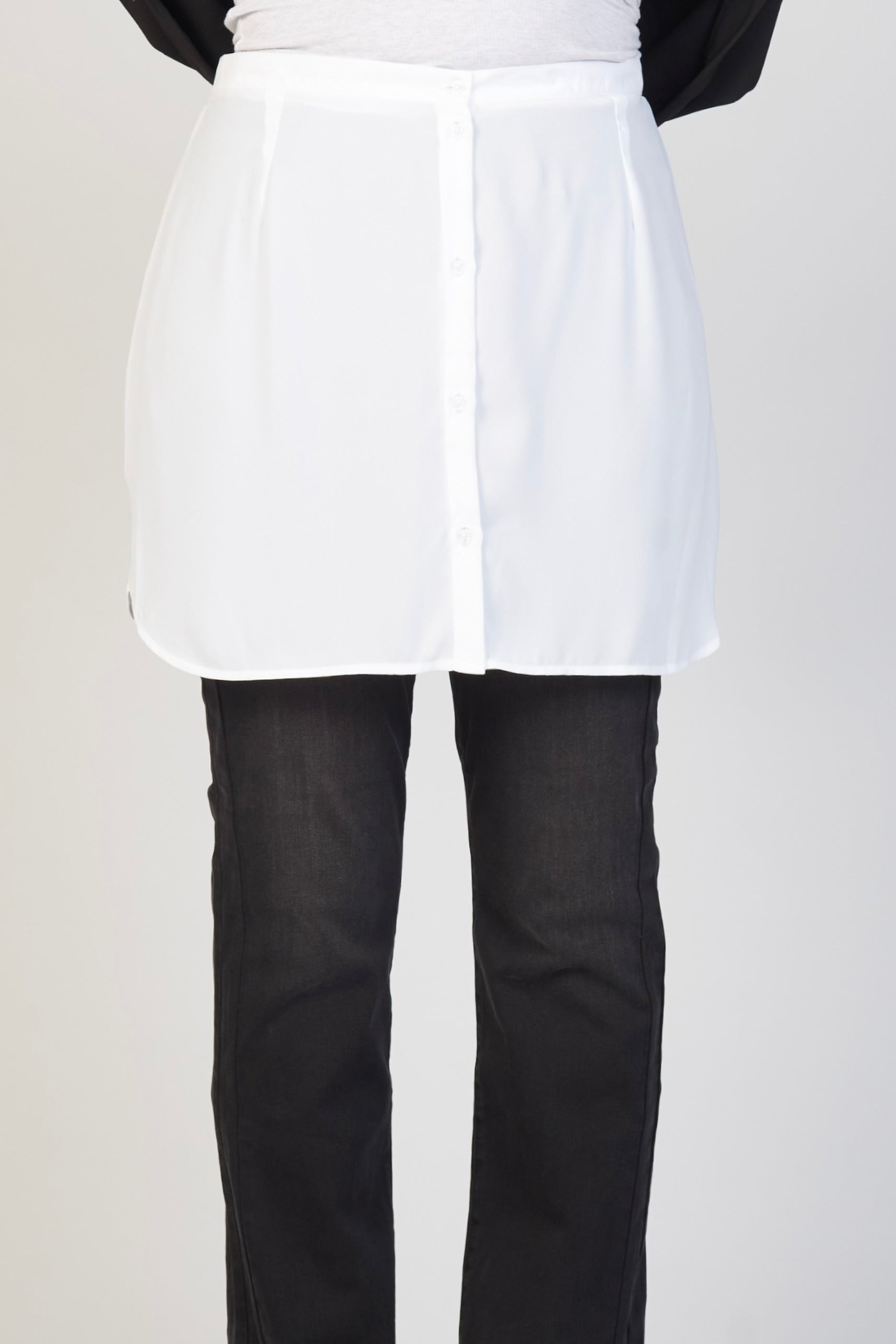 Classic Shirt Extender - White