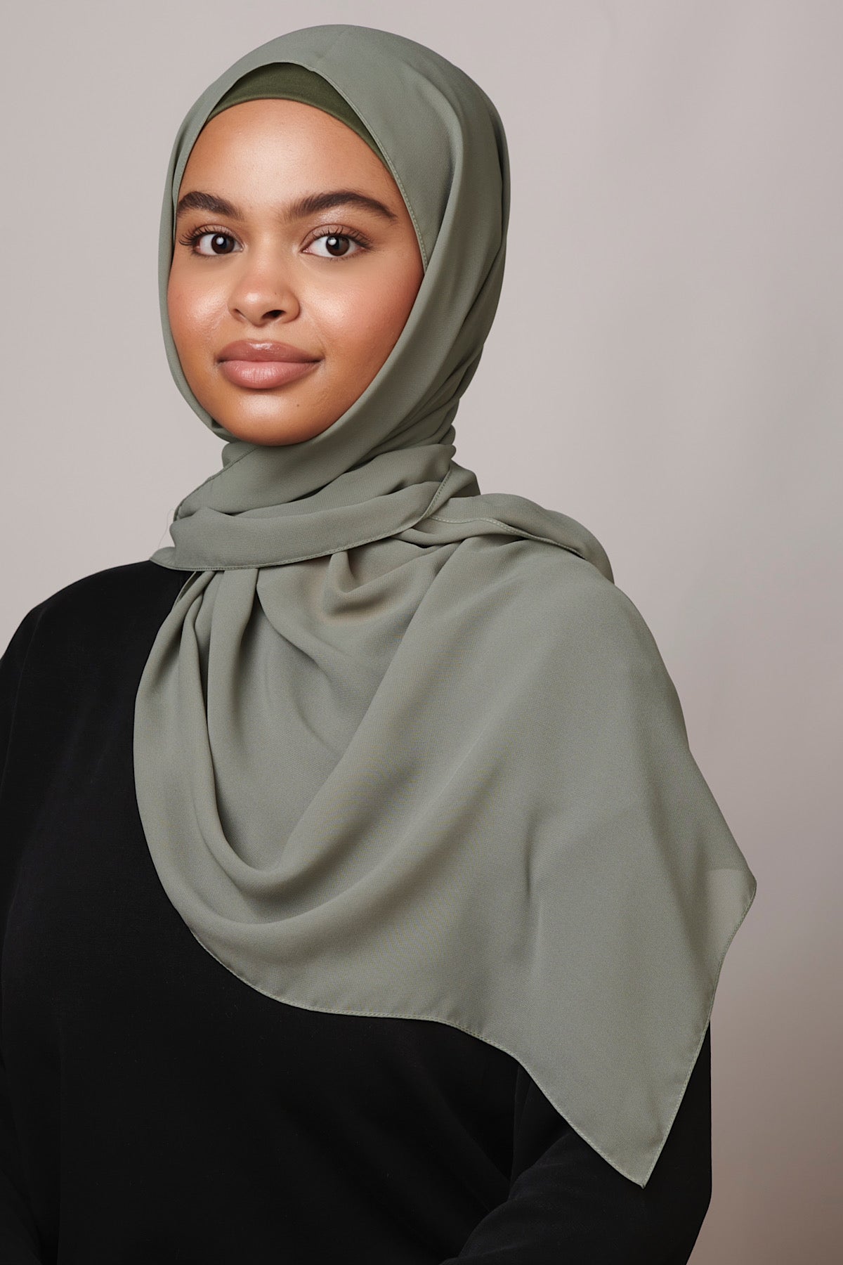 Petite Chiffon Hijab - Laurel