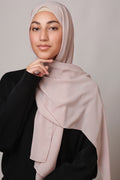 Petite Chiffon Hijab - Oyster
