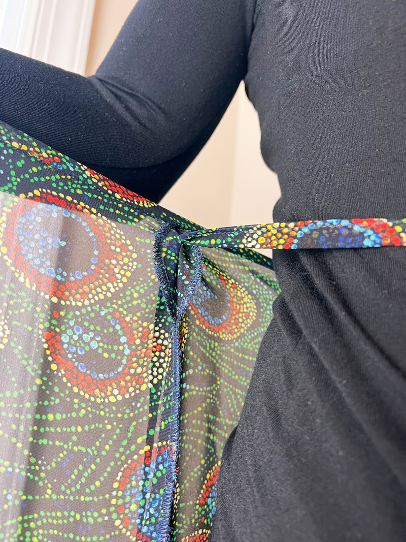 Pavo Chiffon Sarong