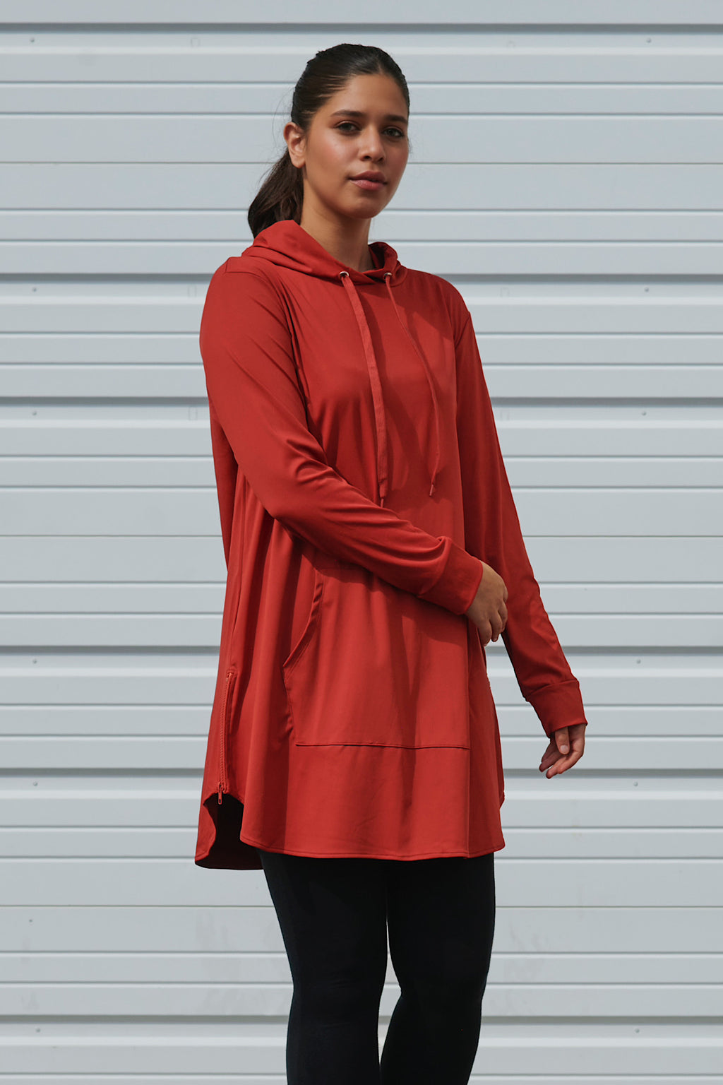 Soft Tech Hoodie Active Top - Autumn