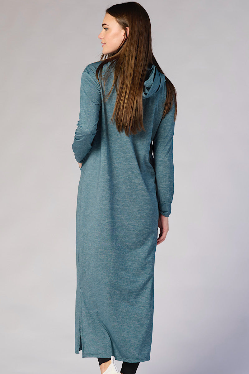 Hooded Fit PRO Dress - Teal
