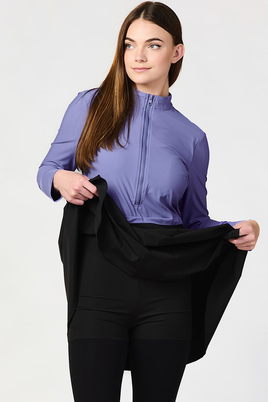 Skive Swim Top - Wisteria