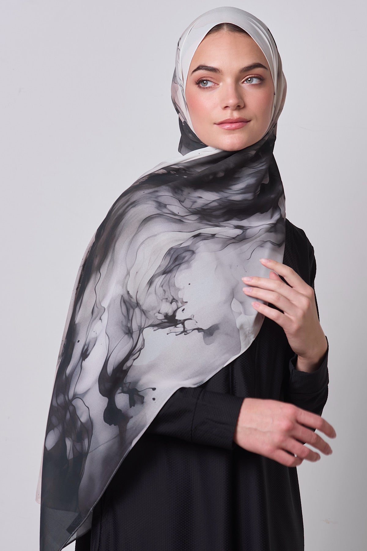 PREMIUM Petite Chiffon Hijab - Cloud
