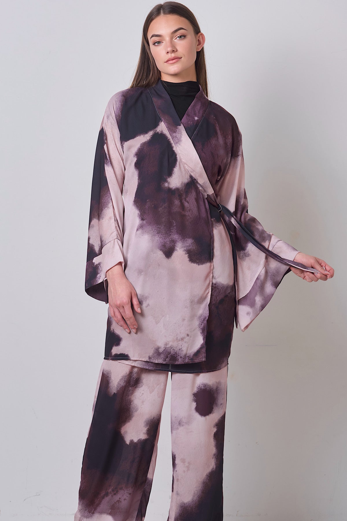 Noor Drift Set - Plum Haze