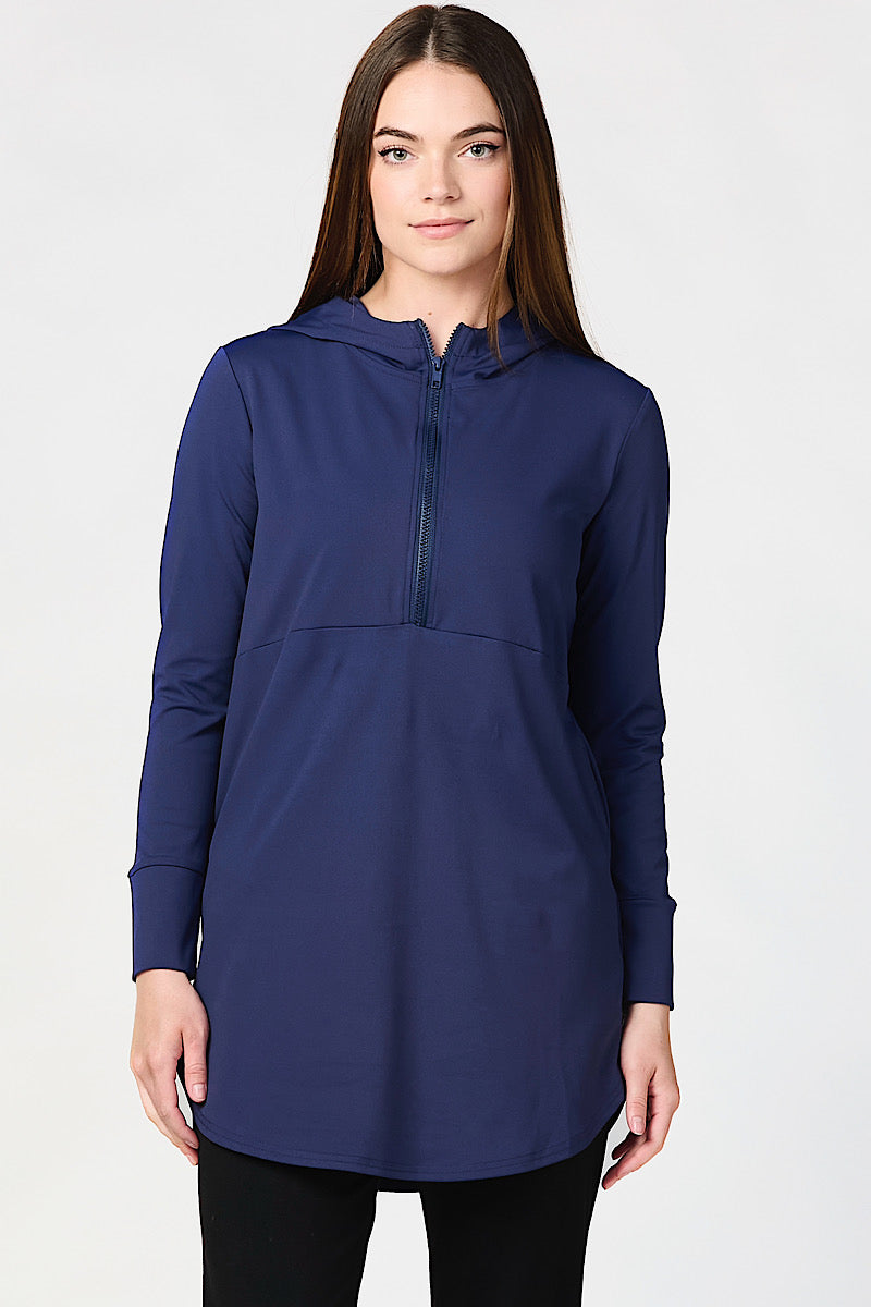 Soft Tech Performance Top - Navy