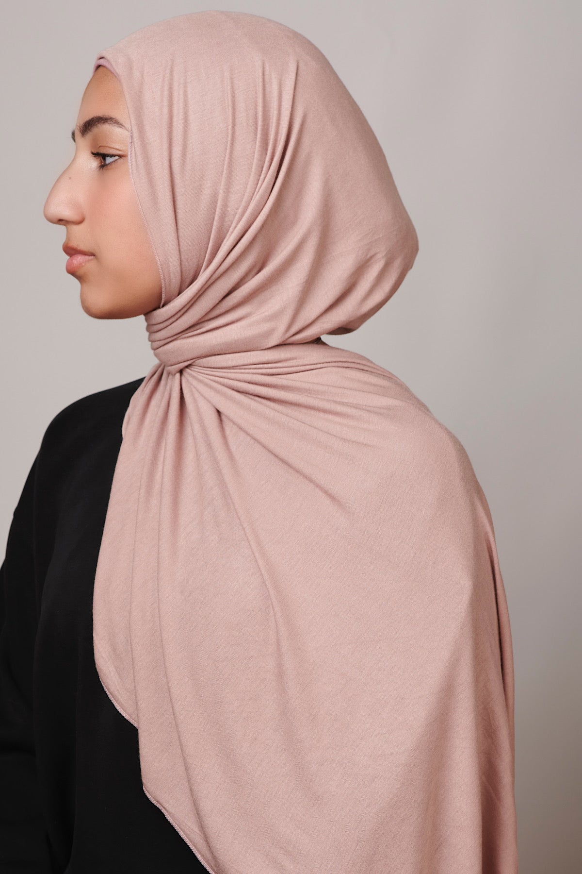 Petite Jersey Hijab - Tan