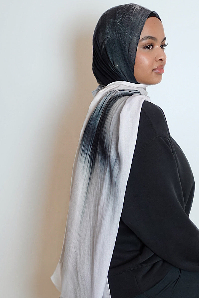 Modal Hijab - Ink Ombré
