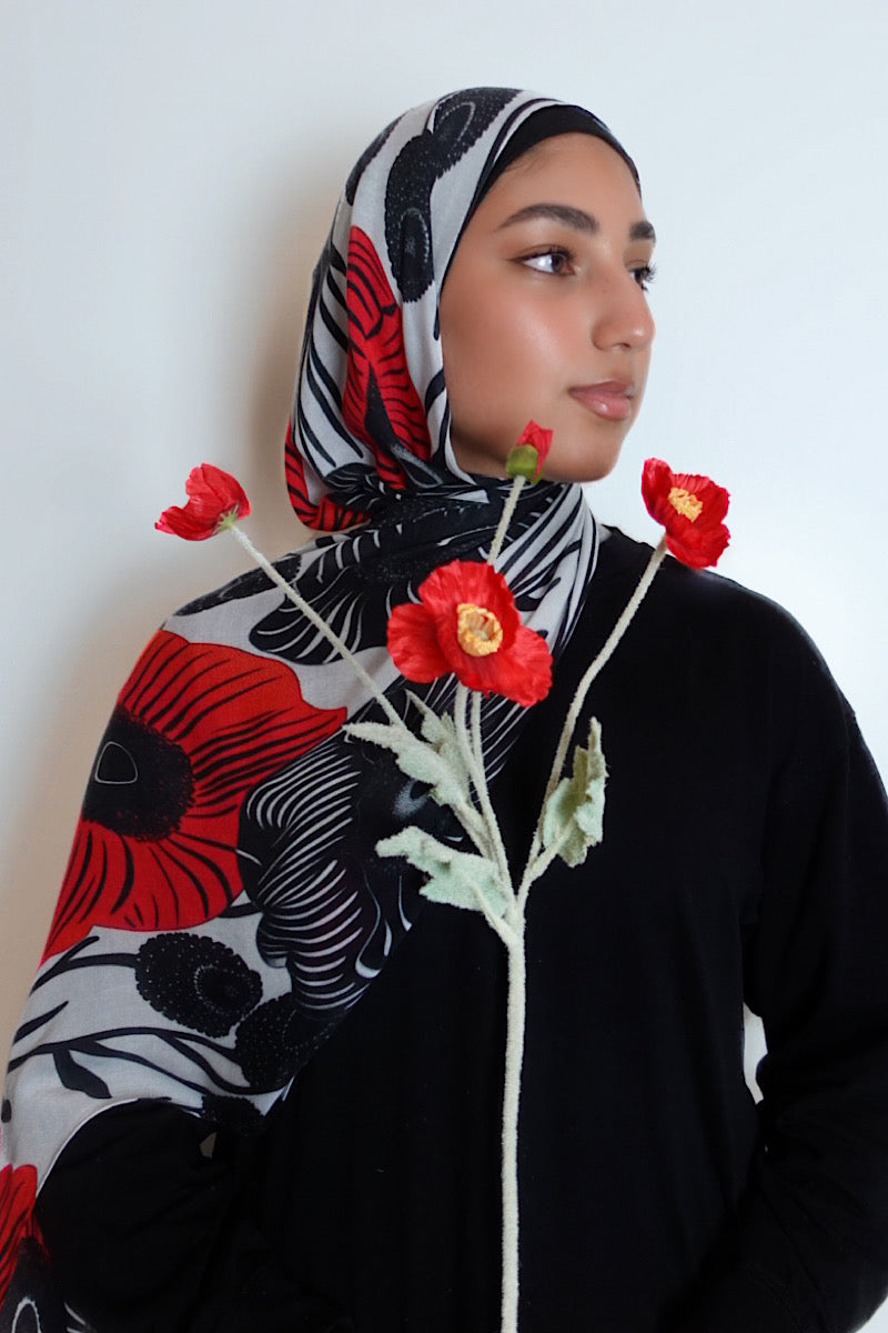 Modal Hijab - Poppy