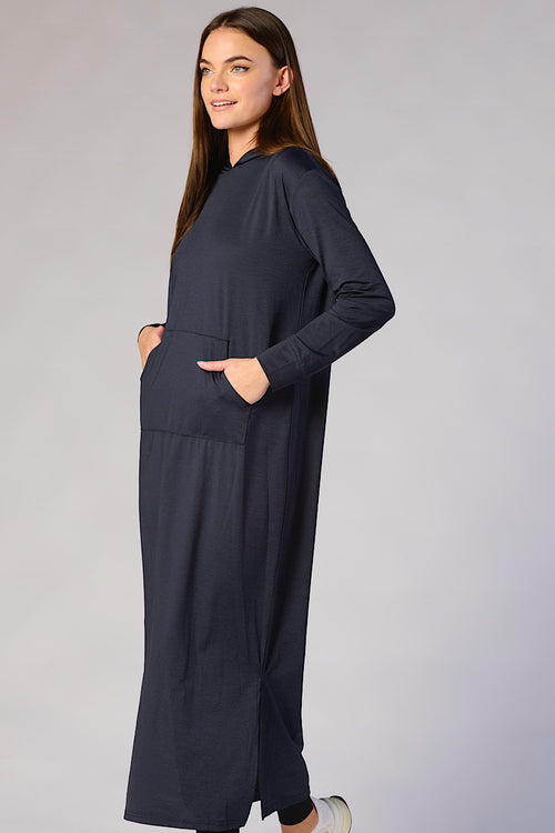 Hooded Fit PRO Dress - Navy