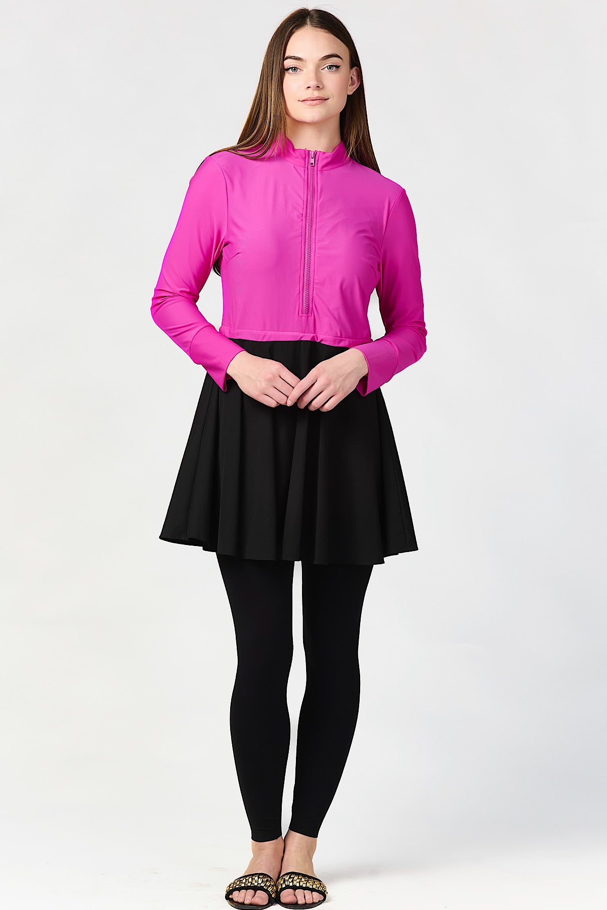 Skive Swim Top - Barbie