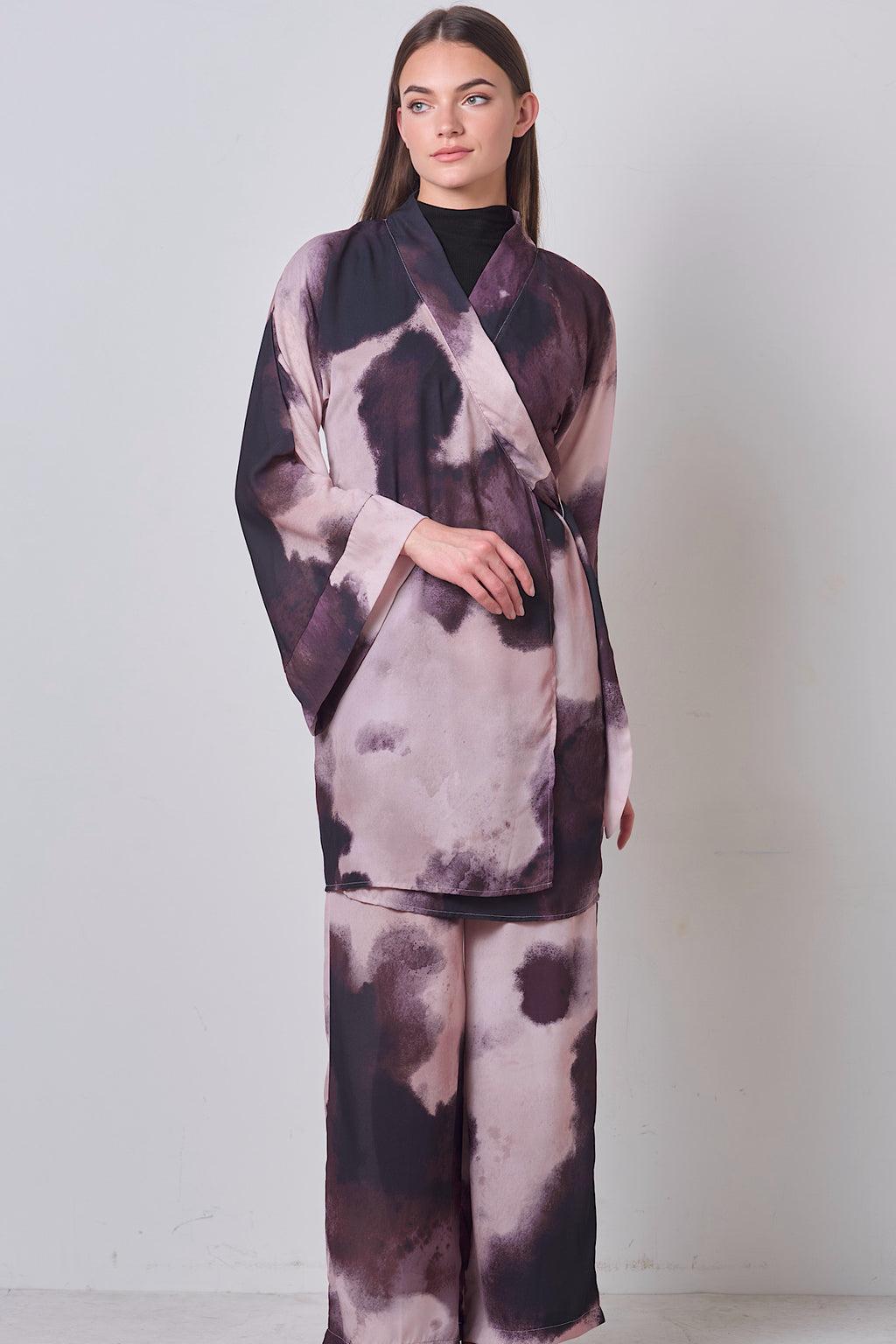 Noor Drift Set - Plum Haze