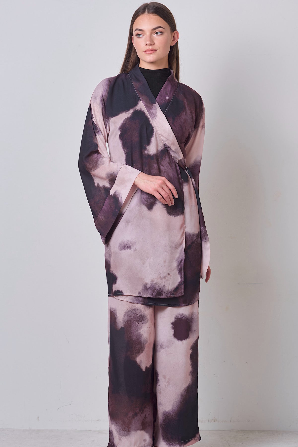 Noor Drift Set - Plum Haze