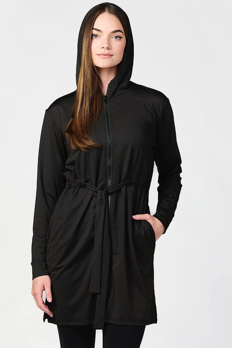 Belted Hoodie PRO - Black