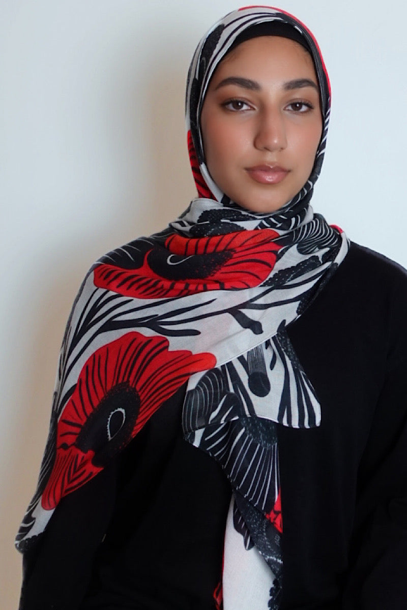 Modal Hijab - Poppy
