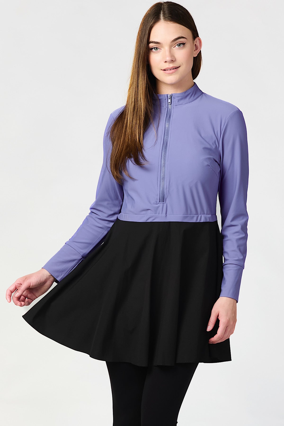 Skive Swim Top - Wisteria