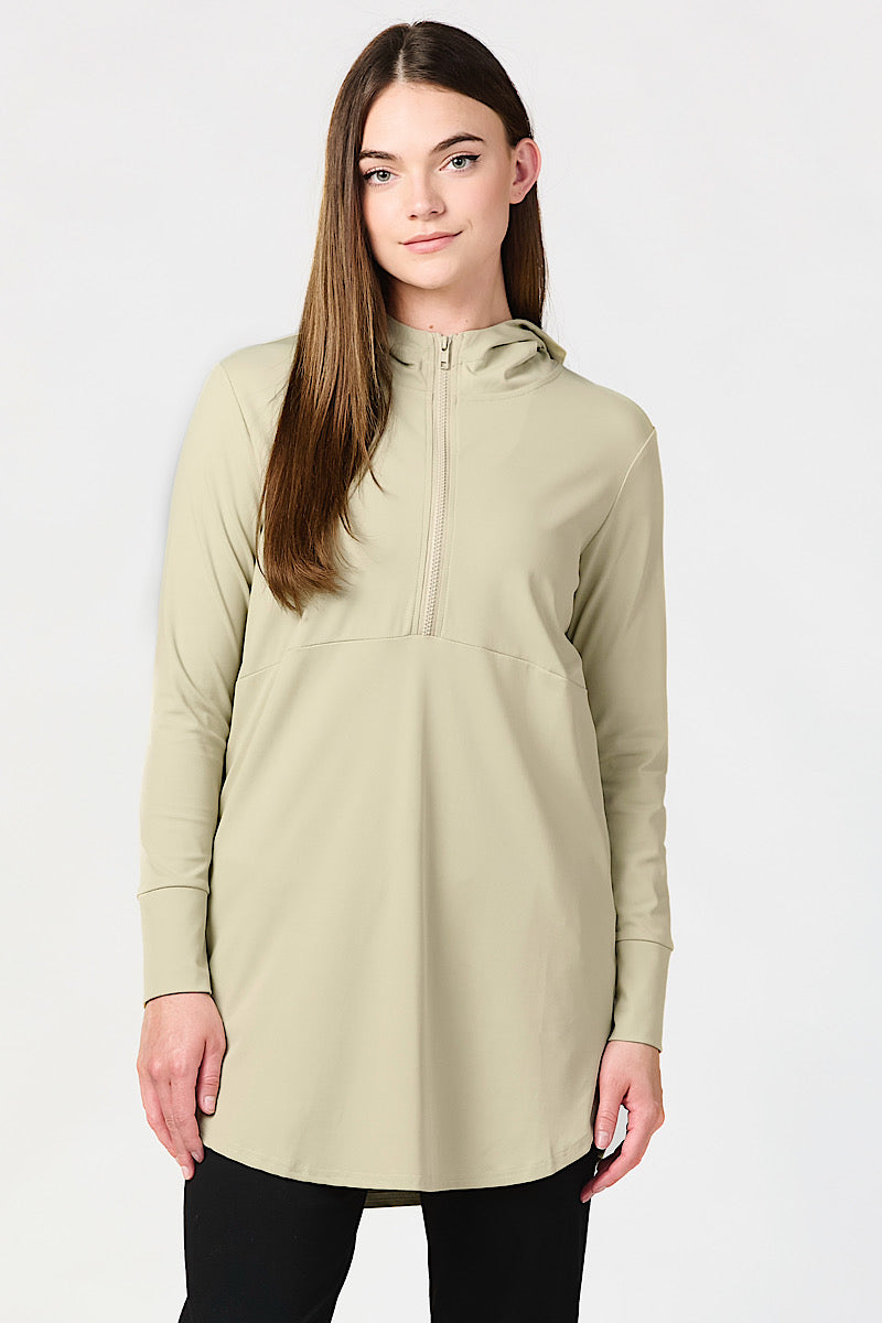 Soft Tech Performance Top - Beige