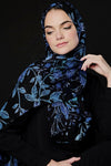 Modal Hijab - Indigo Flora
