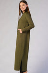 Hooded Fit PRO Dress - Army Green
