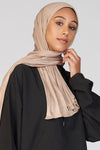 Petite Jersey Hijab - Khaki