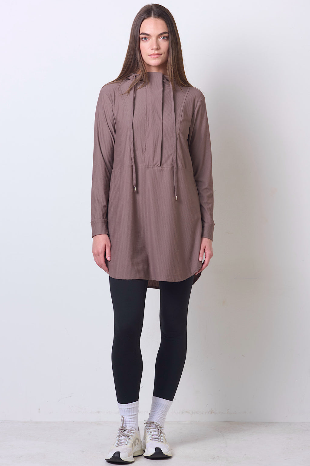 CloudZip Active Top - Mocha Rose