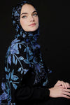 Modal Hijab - Indigo Flora