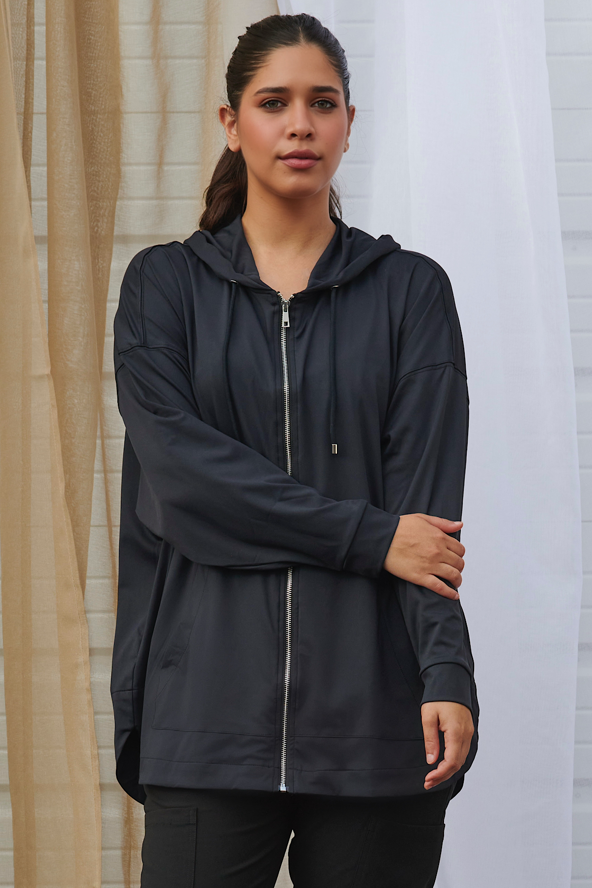 Soft Tech Full-Zip Hoodie - Jet