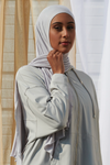 Petite Jersey Hijab - Gray