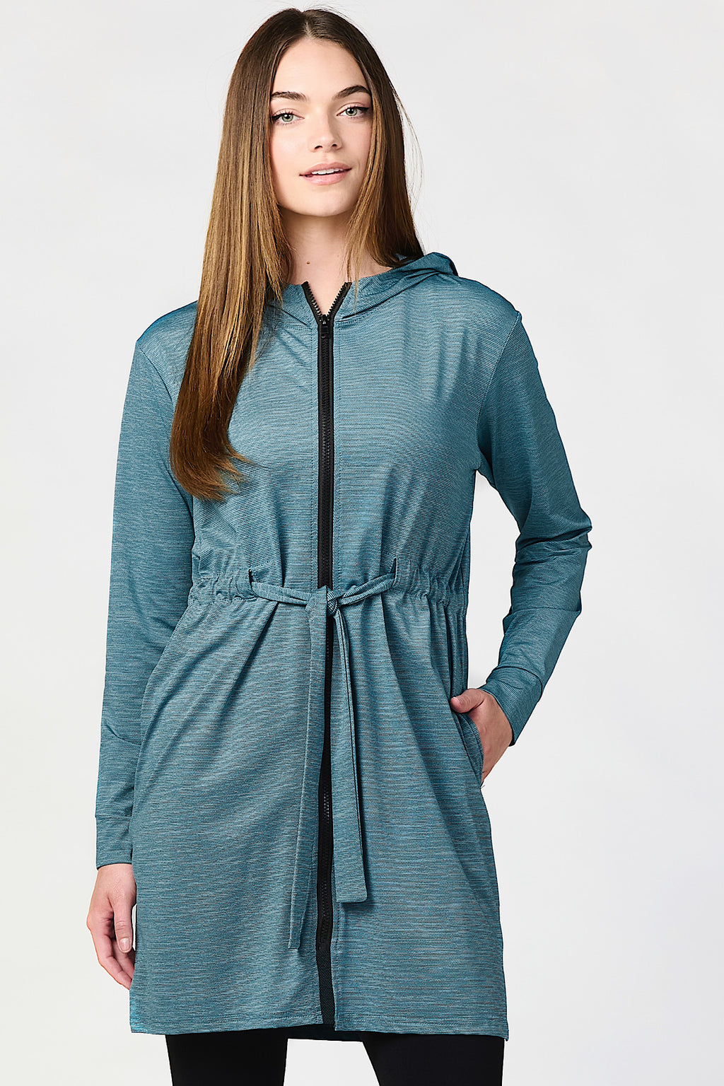Belted Hoodie PRO - Teal