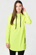 Funnel Neck Active Top - Neon