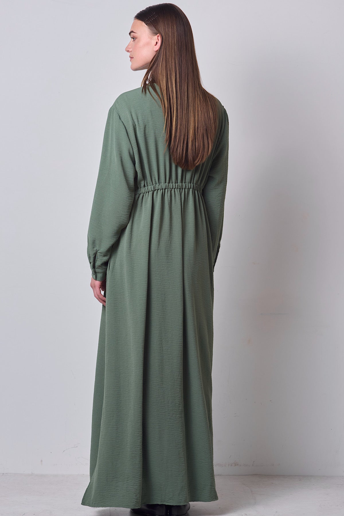 Double Tie Dress - Sage