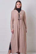 Double Tie Dress - Wheat