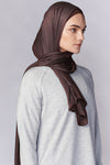 Petite Jersey Hijab - Cocoa