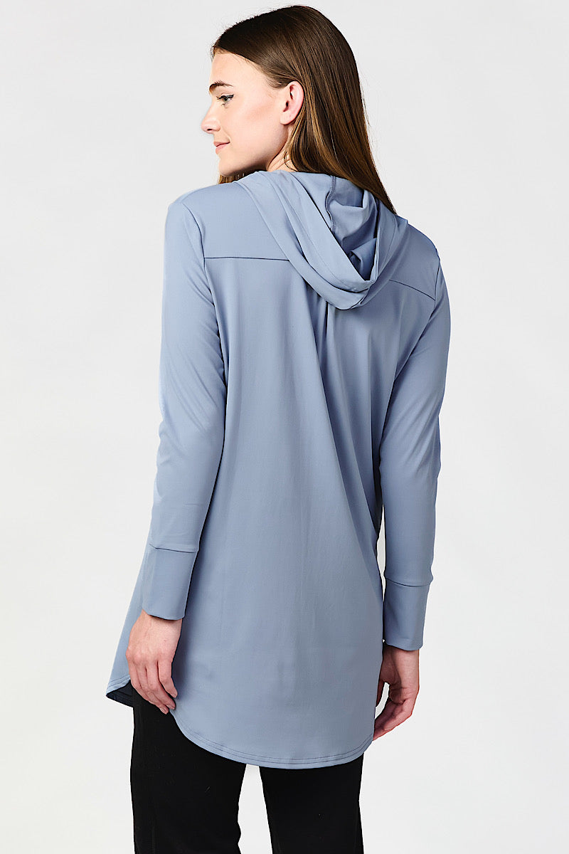 Soft Tech Performance Top - Powder Blue – Zeena