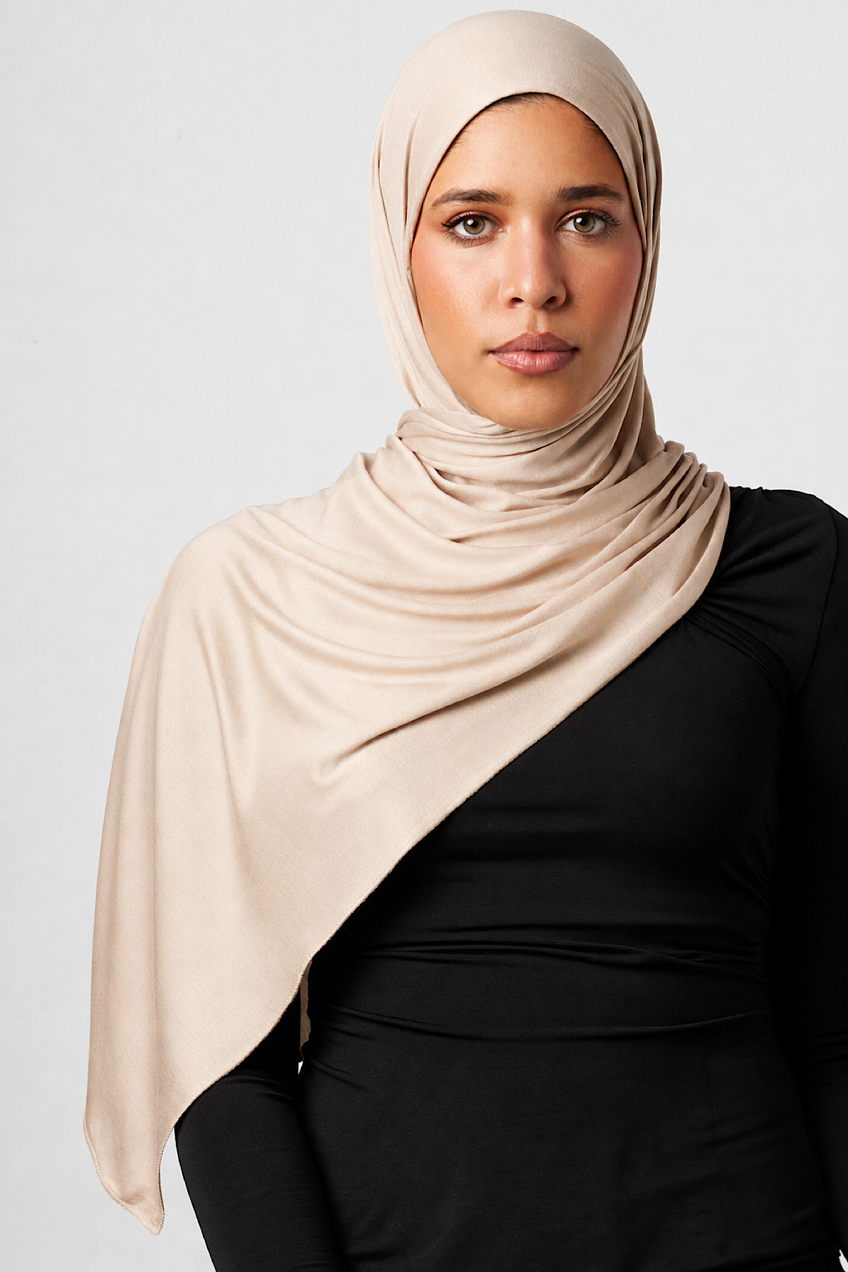 Petite Jersey Hijab - Oat