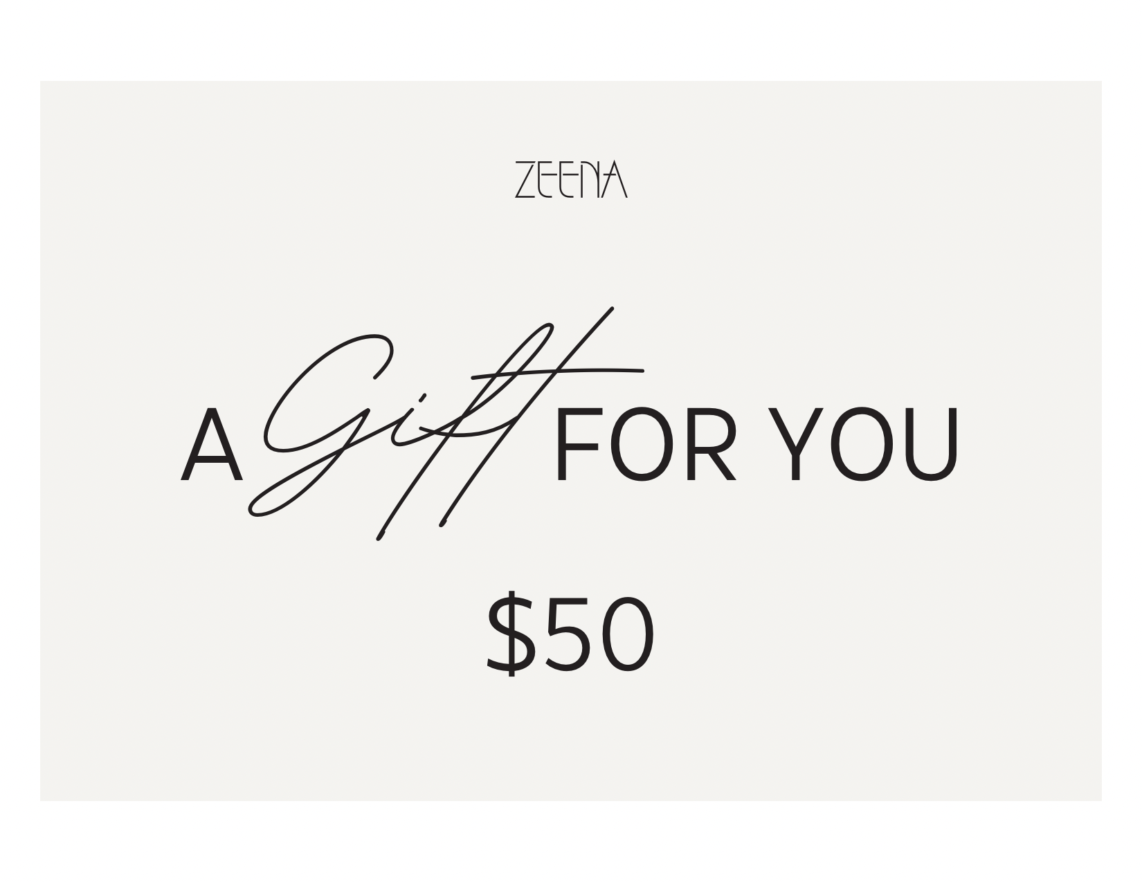 GIFT CARD